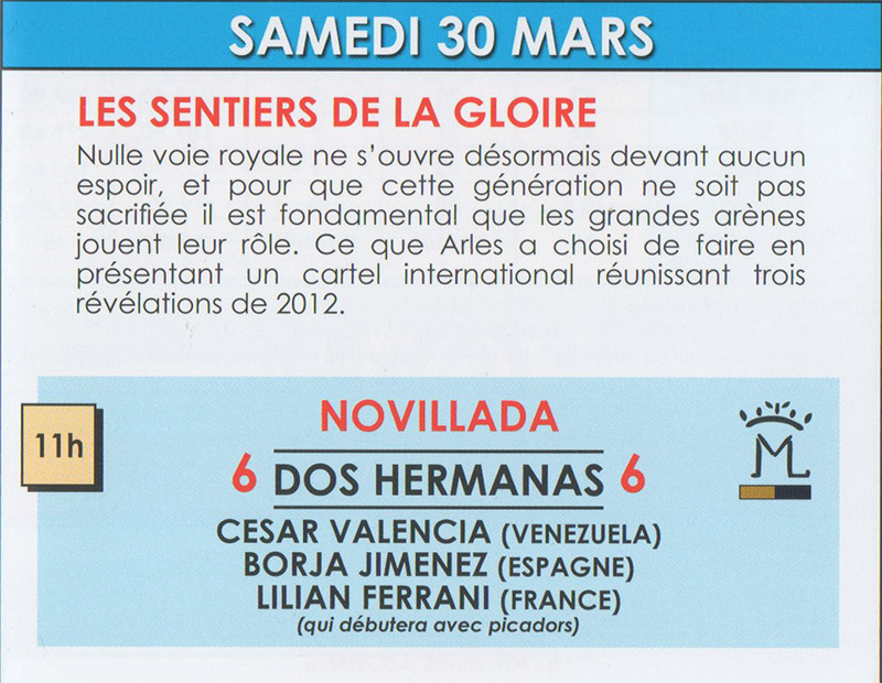 Féria de Pâques 2013 en Arles